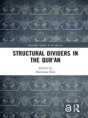 cover image of Structural Dividers in the Qur'an